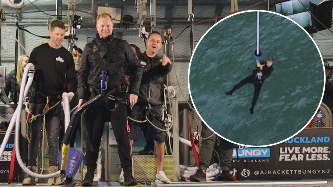 New Zealand man sets the world record for most bungy jumps in 24 hours