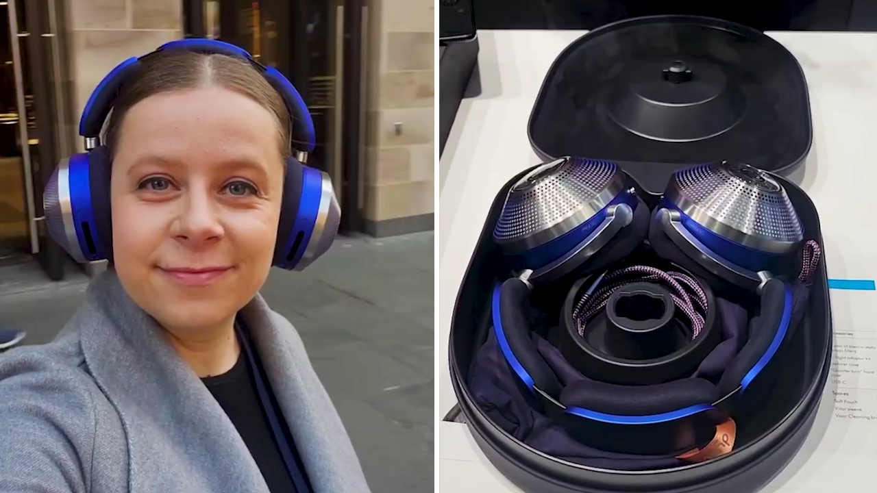 Dyson's new noise-cancelling, air-purifying headphones have landed in Australia
