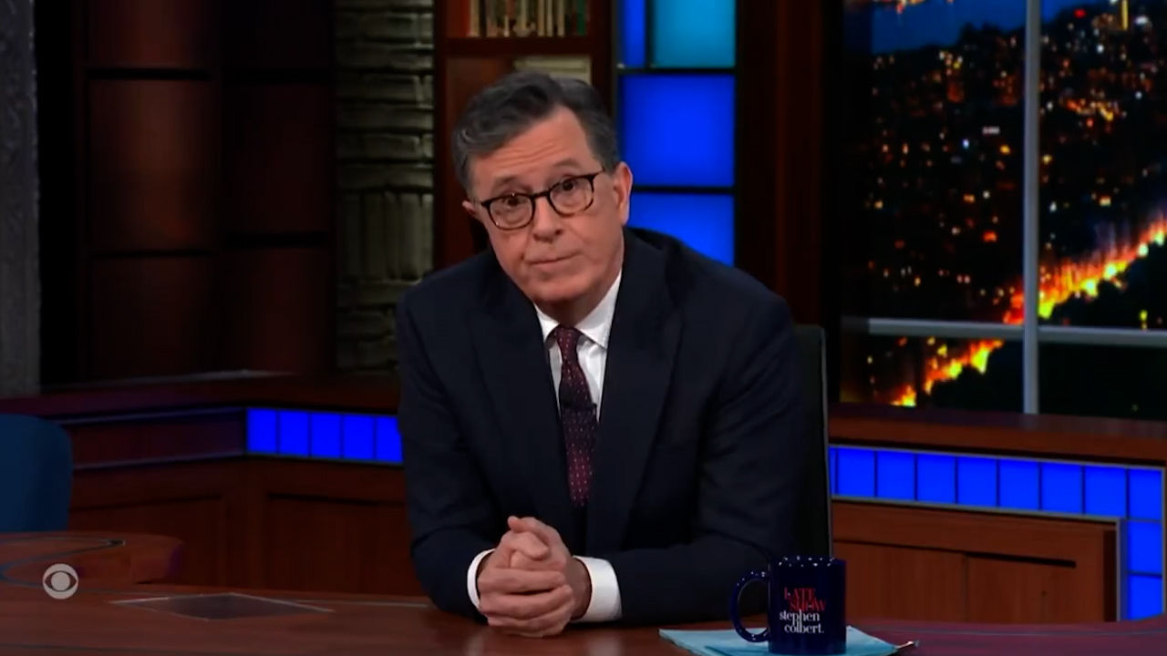 US TV host Stephen Colbert addresses recent jokes he made about Kate Middleton